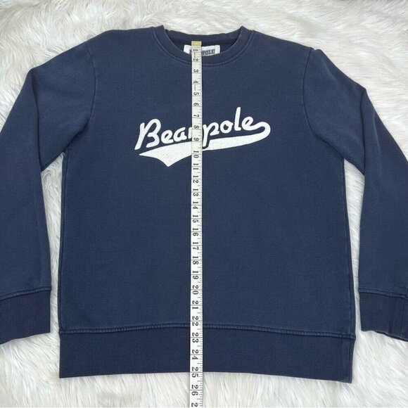 Beanpole Men's Navy Blue Crew Neck Designer Golf Long Sleeve Sweatshirt 100/C41‎ - Picture 8 of 10